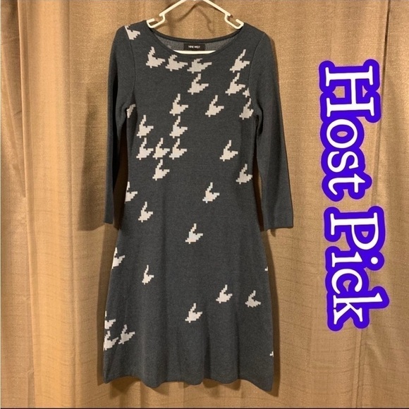 ✅2X Host Pick✅ Nine West Sweater Dress, Size Small - Picture 1 of 7